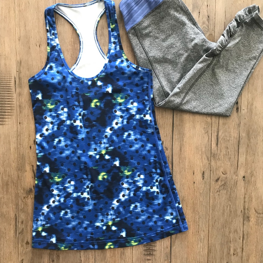Lululemon Cool Racerback Windy Blooms Print